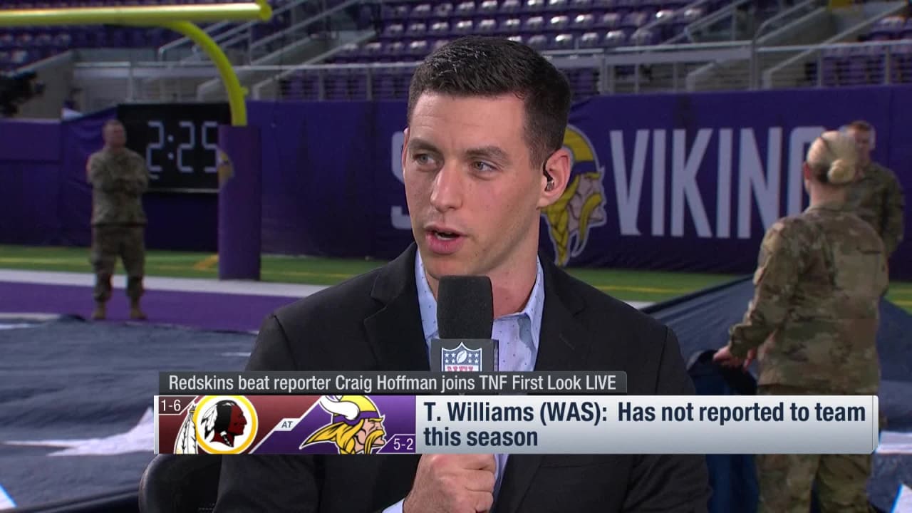 NFL Network Insider Ian Rapoport: Washington Redskins quarterback Alex  Smith continuing to wear leg brace means he won't play in