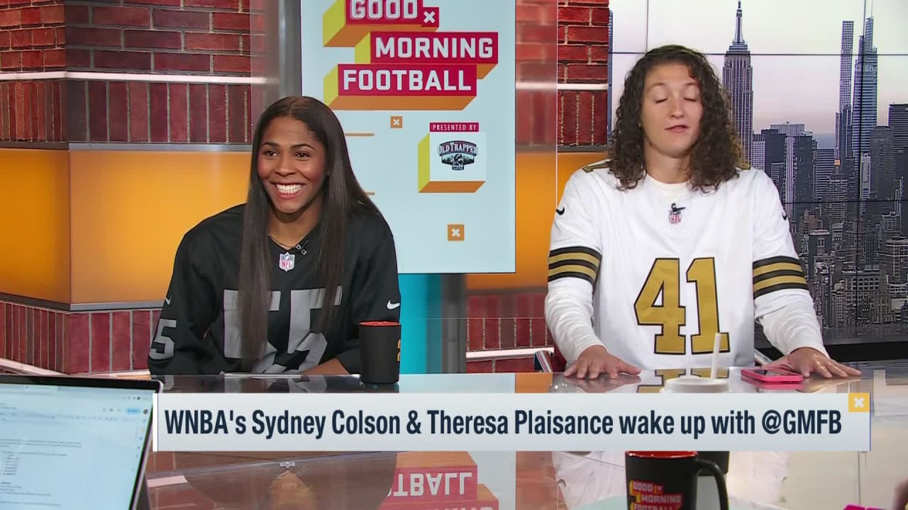 WNBA's Sydney Colson and Theresa Plaisance wake up with 'GMFB'