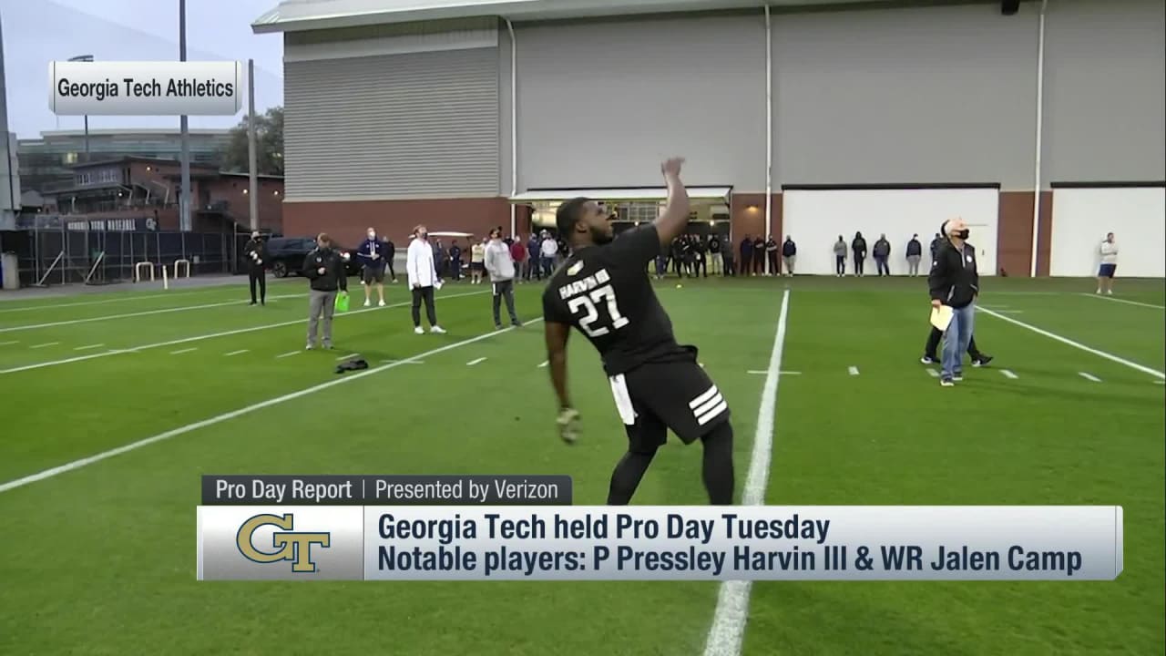 Georgia Tech punter Pressley Harvin has been 'great help'