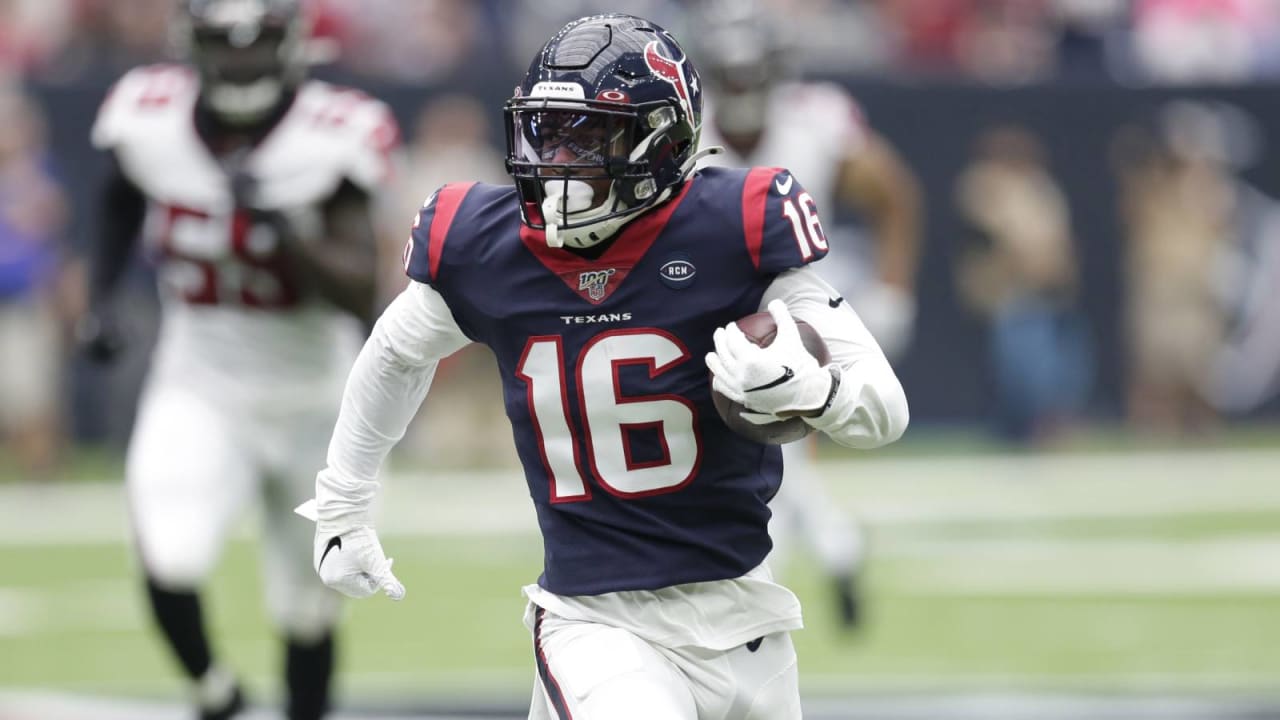 Houston, TX, USA. 6th Dec, 2020. Houston Texans wide receiver Keke Coutee  (16) prior to an NFL football game between the Indianapolis Colts and the Houston  Texans at NRG Stadium in Houston