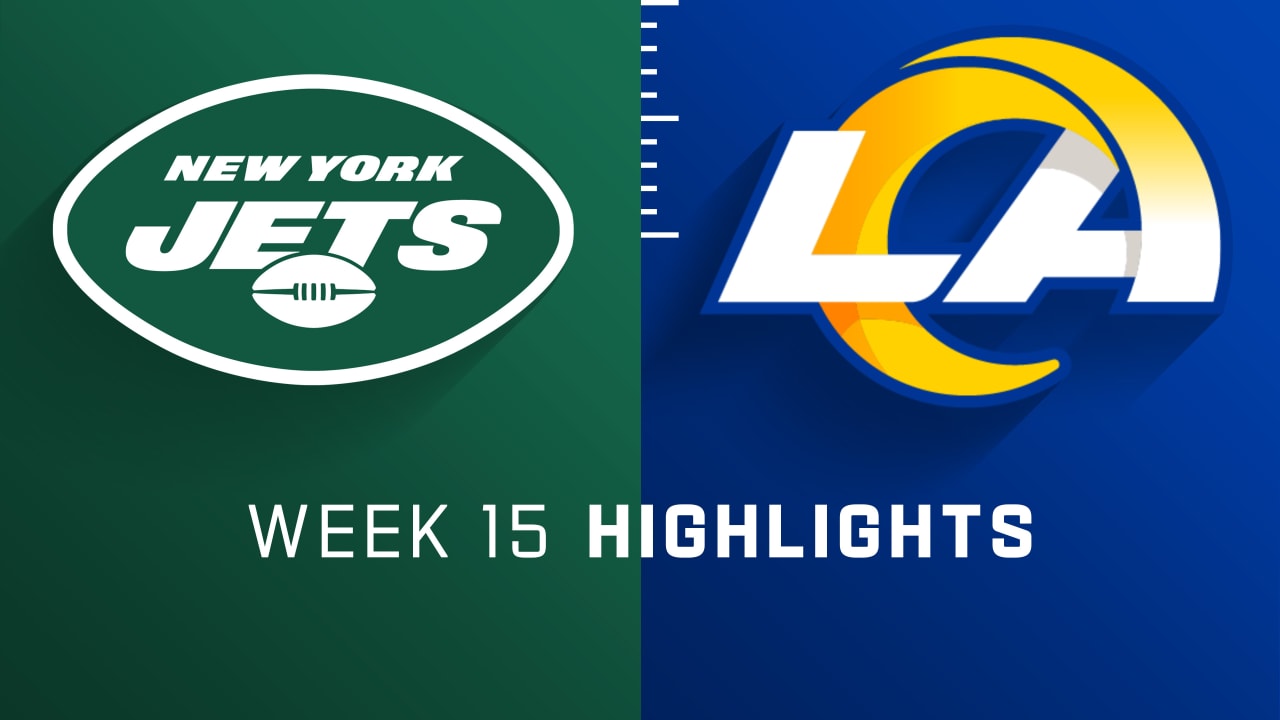 Jets vs. Rams Week 15 Highlights