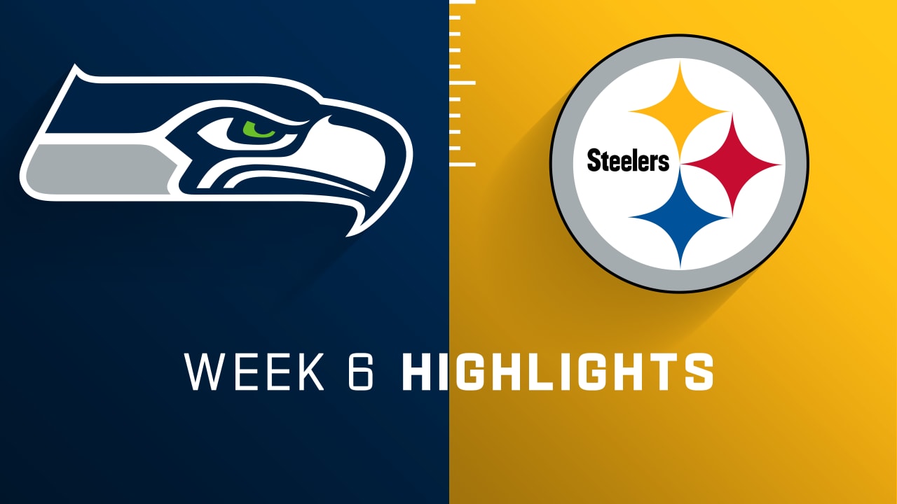 Seattle Seahawks vs. Pittsburgh Steelers highlights Week 6