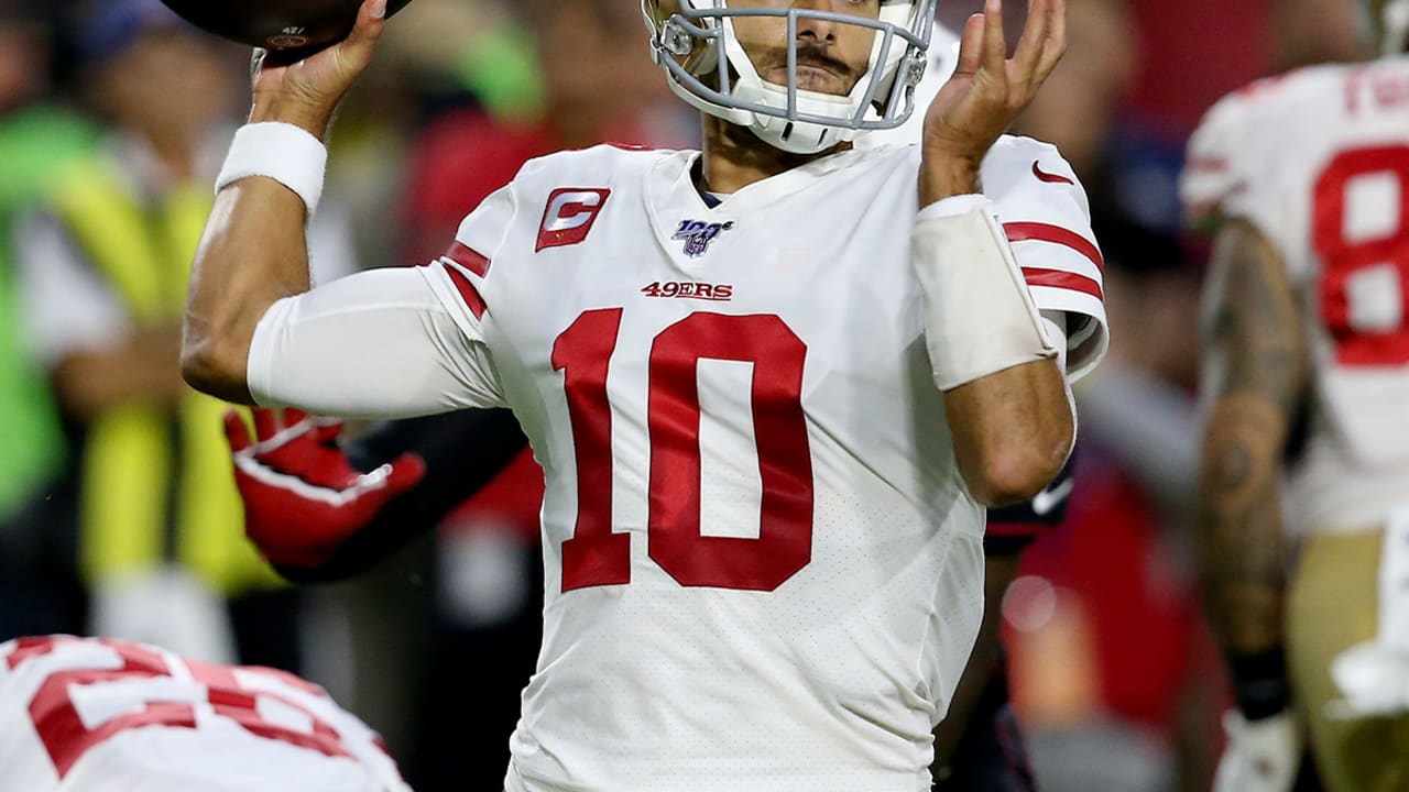 Garoppolo throws 4 TD passes, 49ers beat Cardinals 28-25 - The San