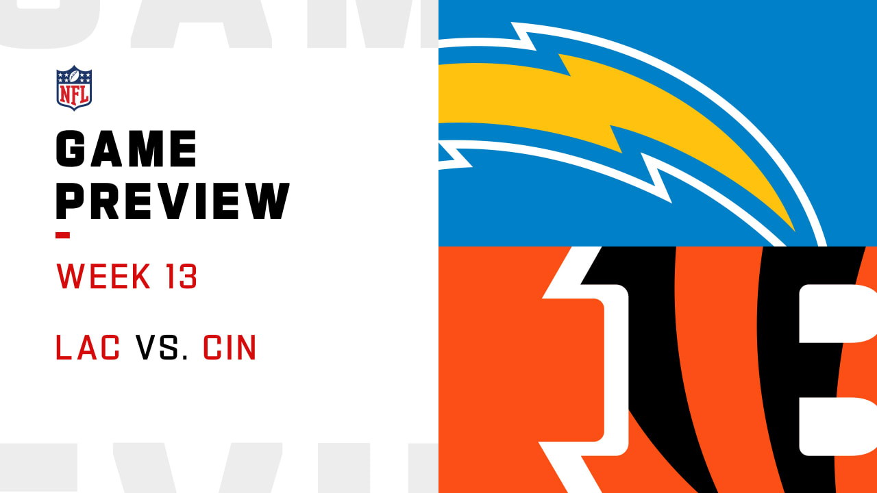 Los Angeles Chargers Vs. Cincinnati Bengals Preview | Week 13