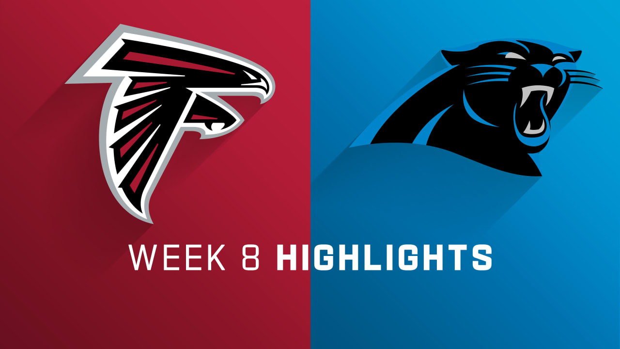 Atlanta Falcons vs. Carolina Panthers highlights  Week 8