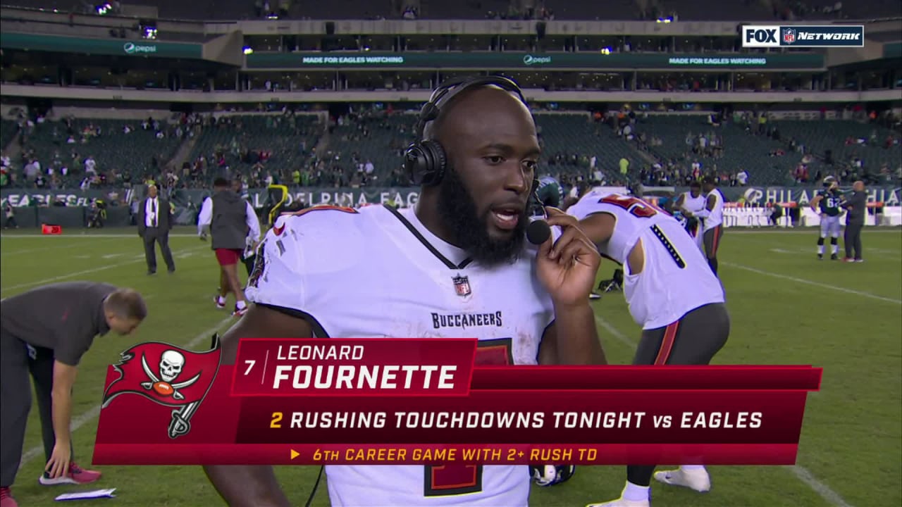 Tampa Bay Buccaneers running back Leonard Fournette explains what 'Thursday  Night Football' win means for Bucs
