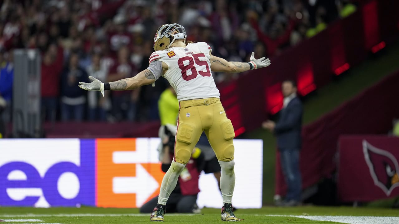 San Francisco 49ers tight end Kittle encounters little