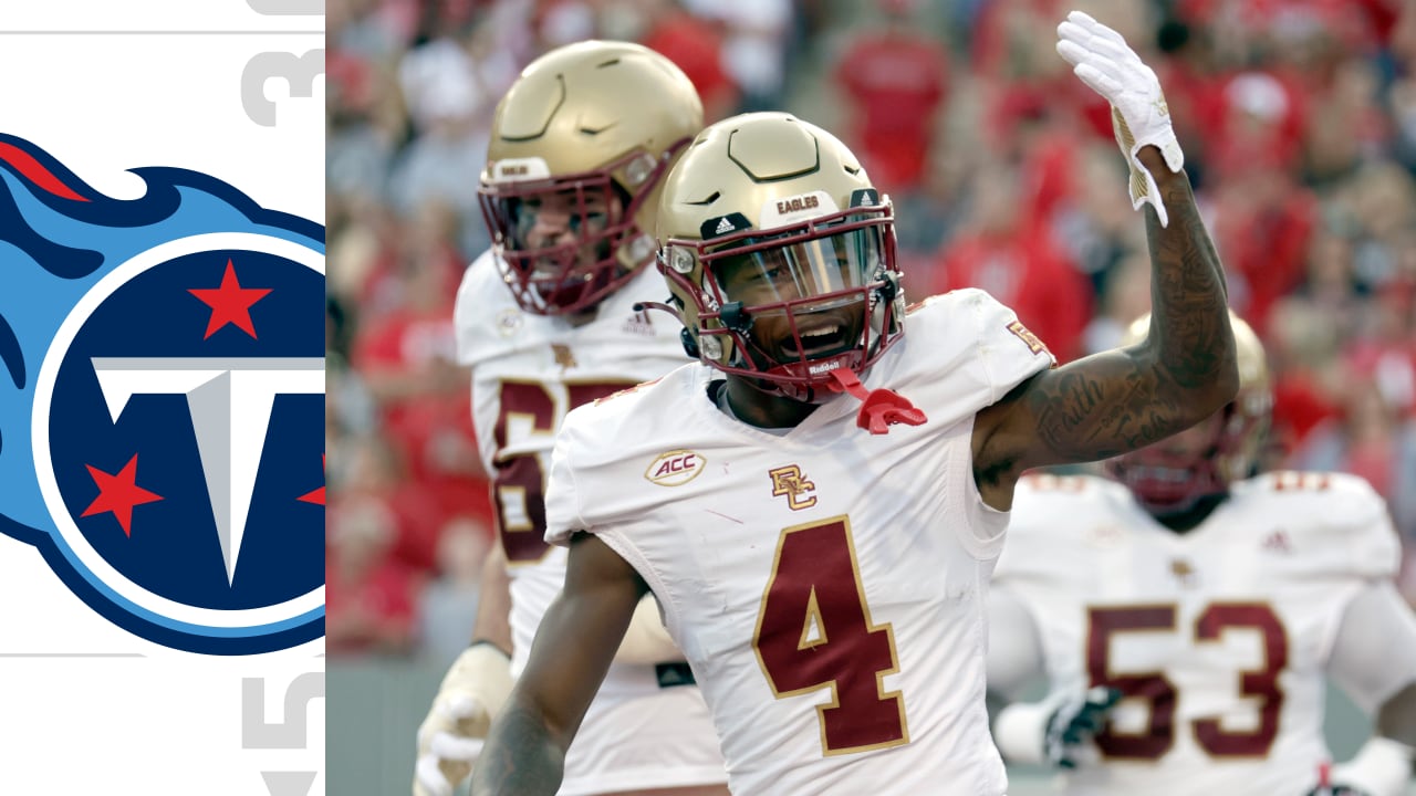 With the No. 22 pick of the 2023 NFL Draft, the Baltimore Ravens pick  Boston College WR Zay Flowers.