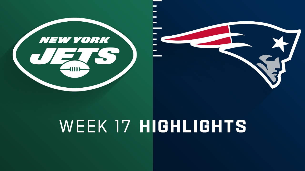 New York Jets vs. New England Patriots highlights Week 17