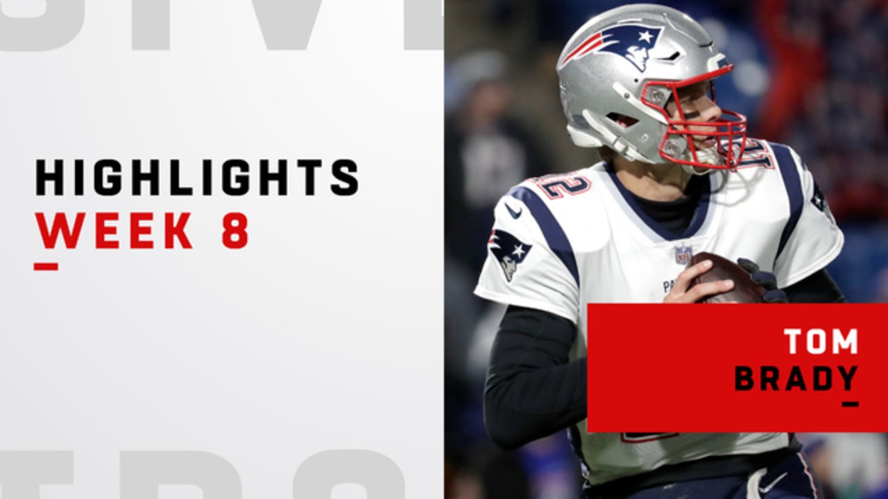 Tom Brady's best throws Week 8