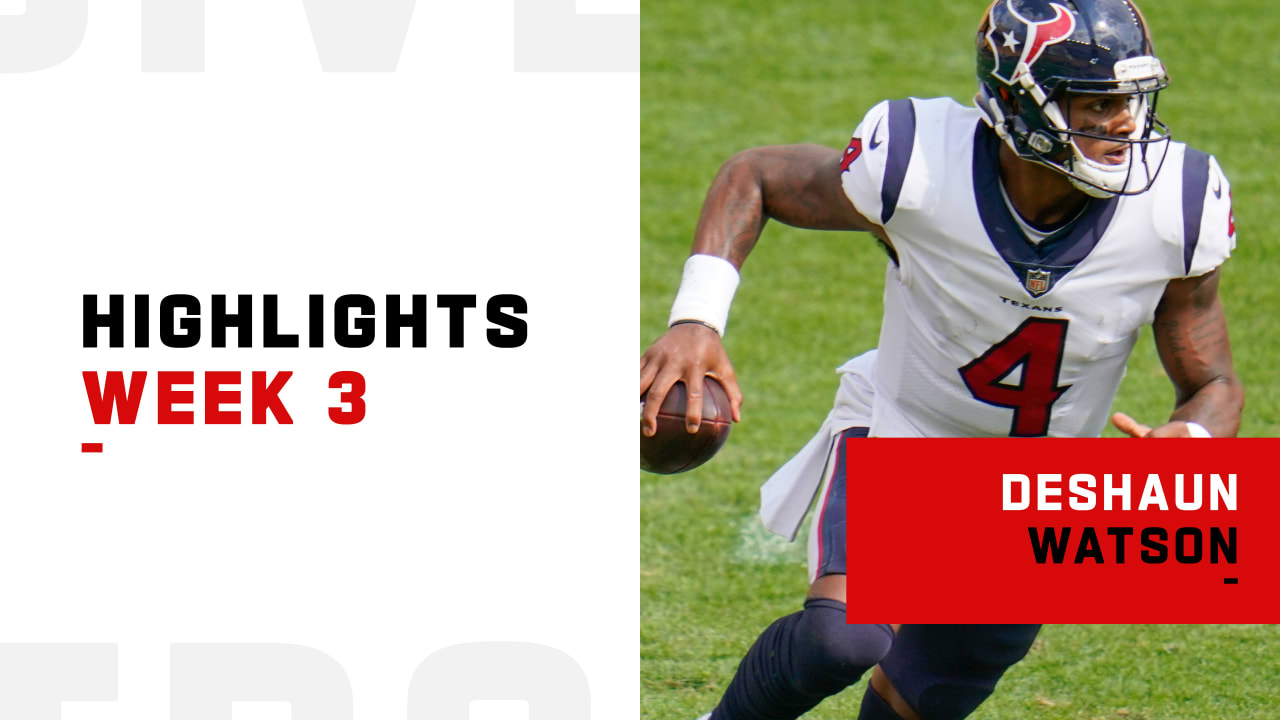 Deshaun Watson's best plays from 2-TD game Week 3