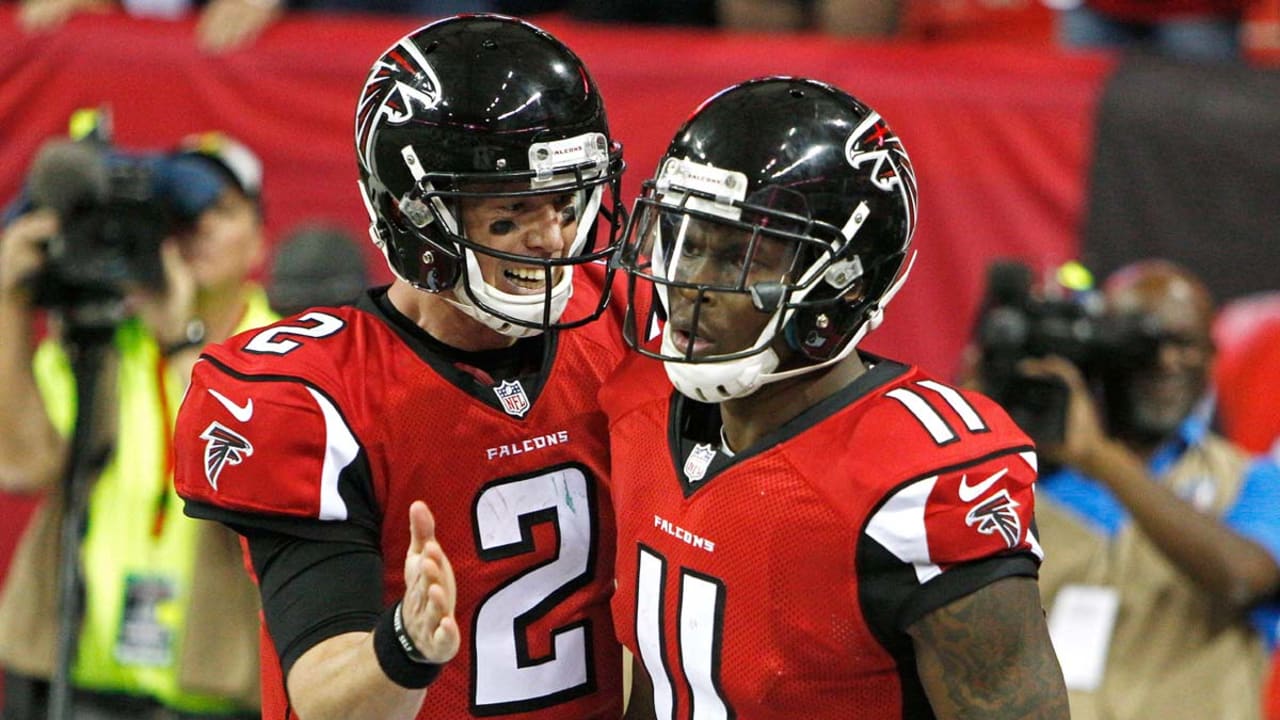 Matt Ryan fine with Julio Jones missing workouts