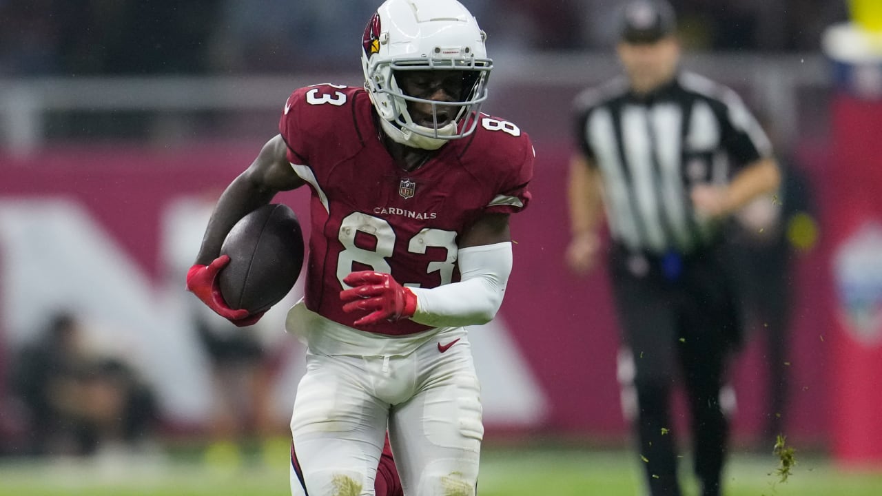 Arizona Cardinals wide receiver Greg Dortch makes a catch during NFL  football training camp Thursday, July 27, 2023, in Glendale, Ariz. (AP  Photo/Ross D. Franklin Stock Photo - Alamy