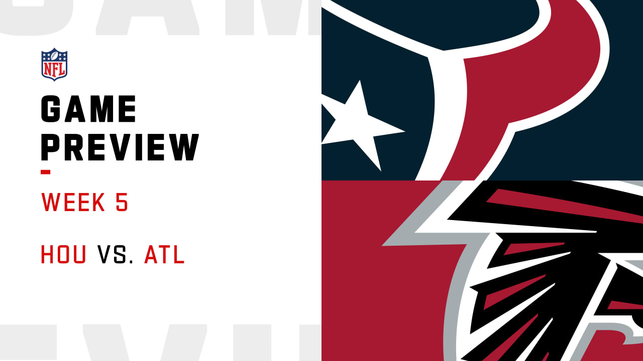 Houston Texans vs. Atlanta Falcons preview Week 5