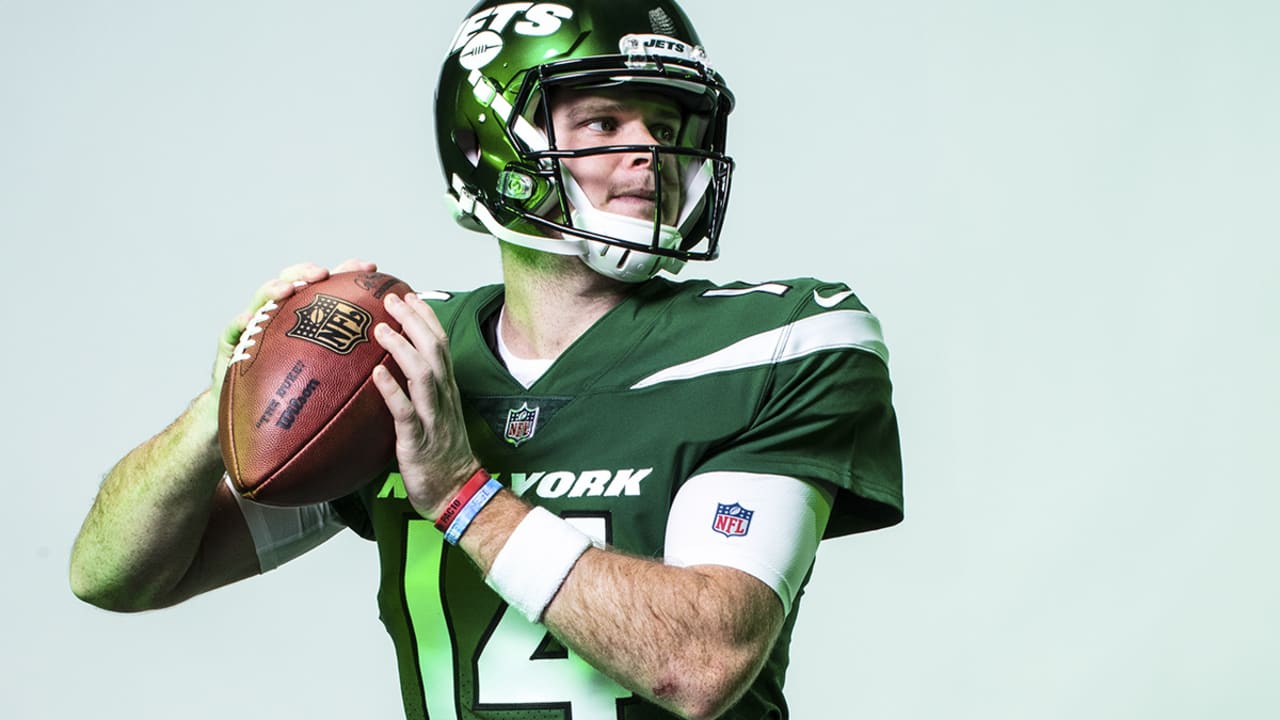 New York Jets: Jets Legacy White Throwback Uniforms