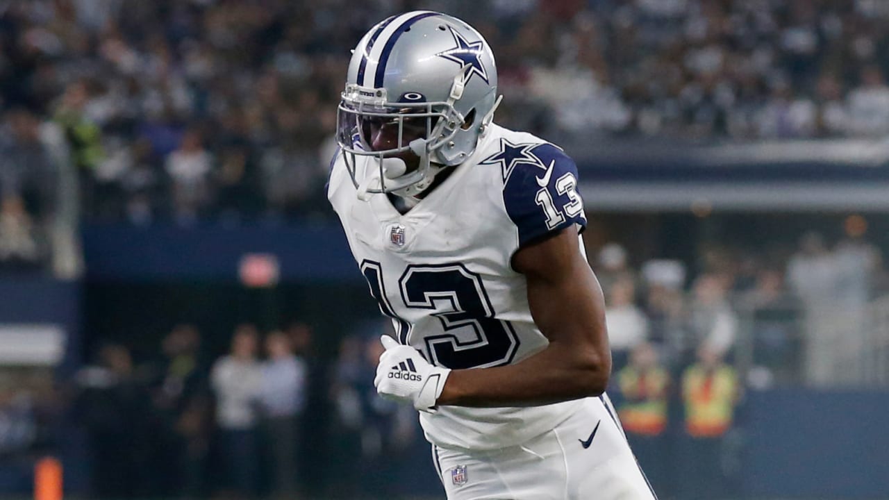 Dallas Cowboys wide receiver Michael Gallup (13) is seen after an