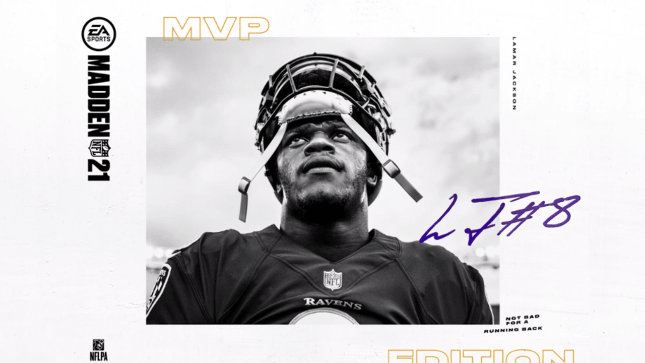 'Madden 21' cover athlete Baltimore Ravens quarterback Lamar Jackson