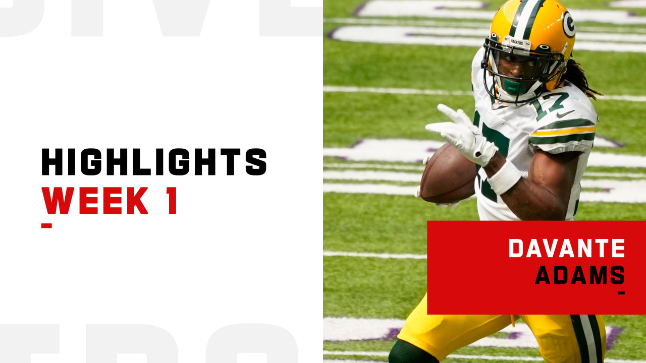 Every Davante Adams' catch in 114-TD game