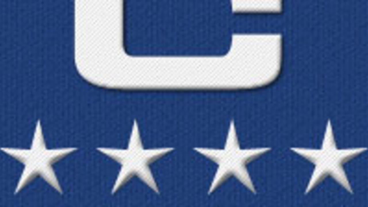 what is the gold c on nfl jersey