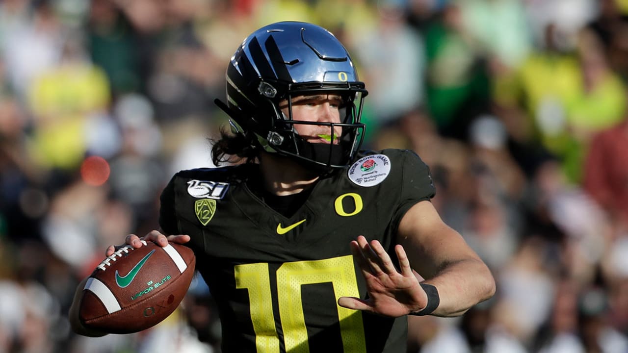 NFL - Justin Herbert. QB. Los Angeles Chargers. #NFLDraft