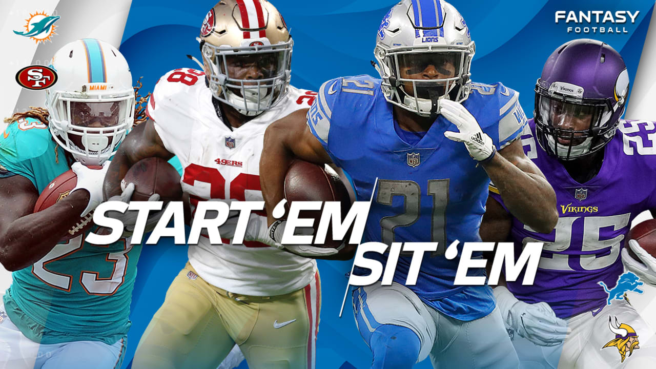 Start 'Em, Sit 'Em Week 5 Running backs