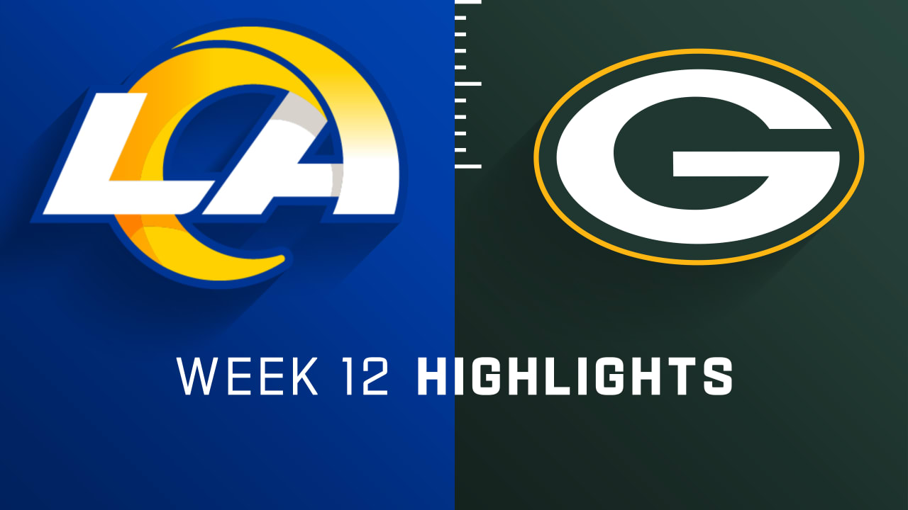 Los Angeles Rams vs. Green Bay Packers highlights