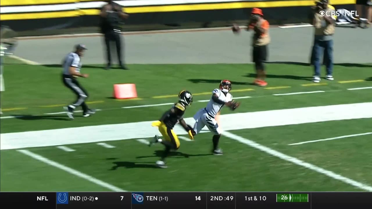 Ja'Marr Chase buzzer-beater TD video: Wild finish with Steelers