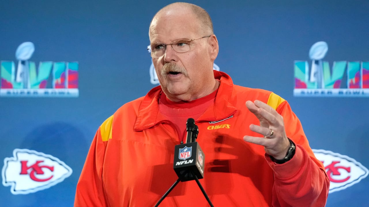 Andy Reid Hopes Chiefs' Super Bowl Rings Help Him Get Free Cheeseburgers