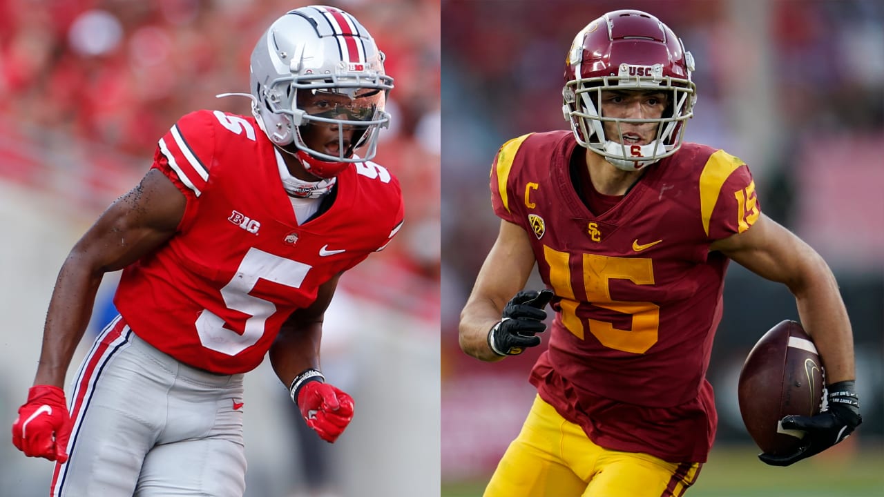 2023 NFL Scouting Combine results for wide receivers and tight