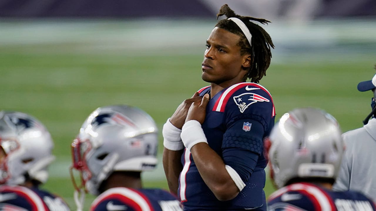 Cam Newton jersey on display in Patriots Hall of Fame