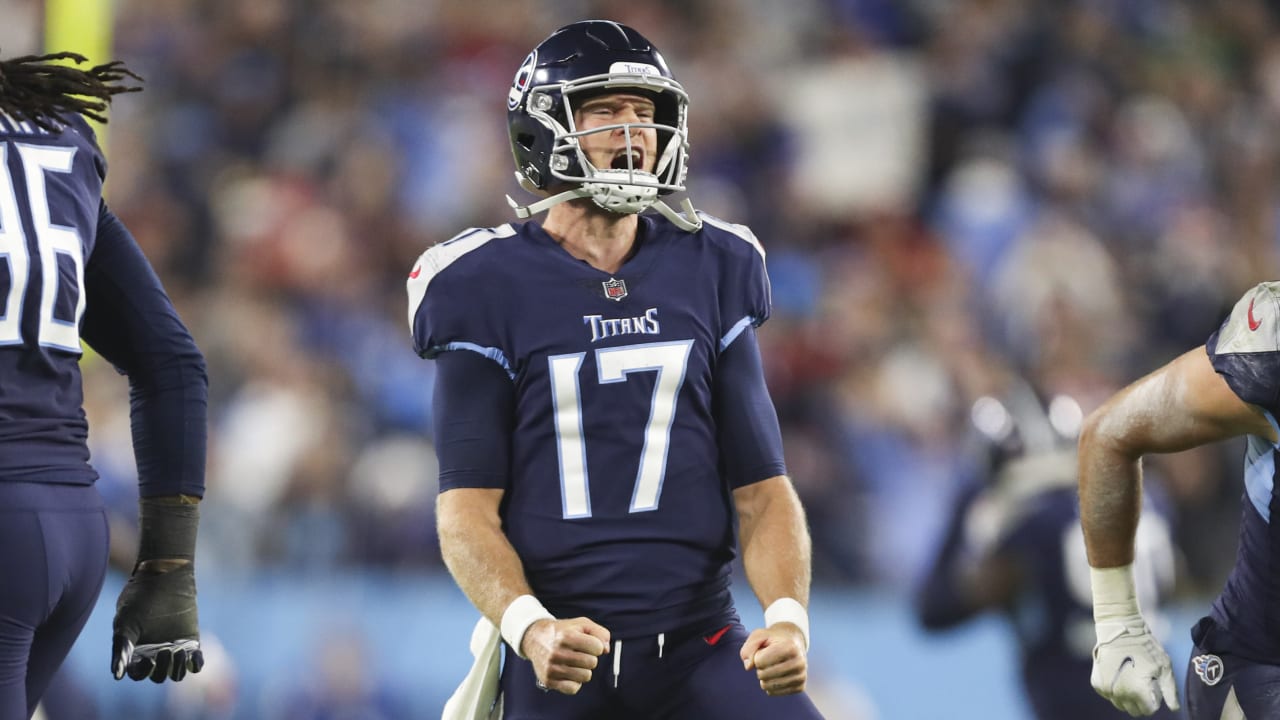 Tennessee Titans tight end Jonnu Smith (81) plays against the Buffalo Bills  in the first half of an NFL football game Tuesday, Oct. 13, 2020, in  Nashville, Tenn. (AP Photo/Wade Payne Stock