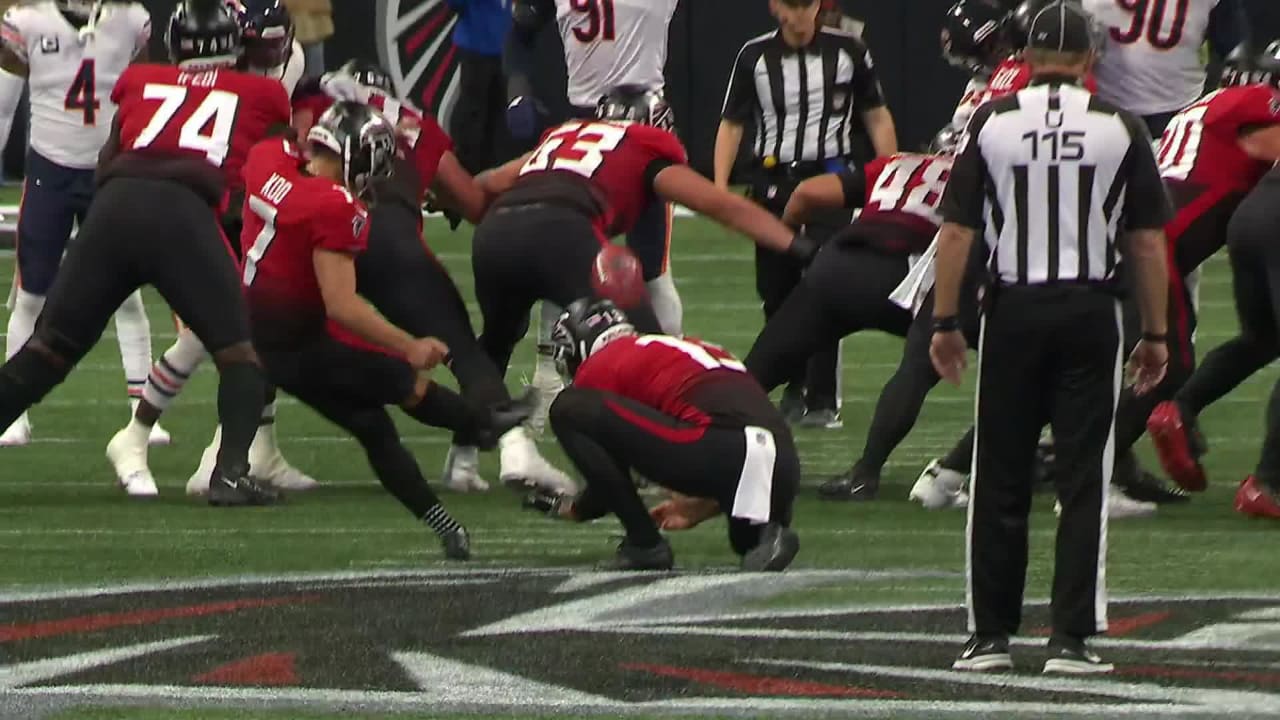 Watch: Falcons kicker Younghoe Koo drills last second field goal