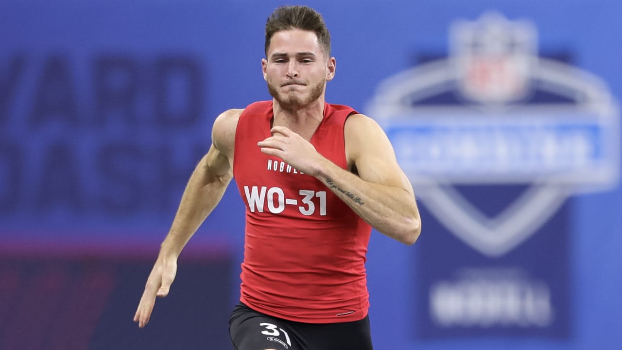 Wide Receiver Charlie Jones Runs Official 4.43-second 40-yard Dash At ...