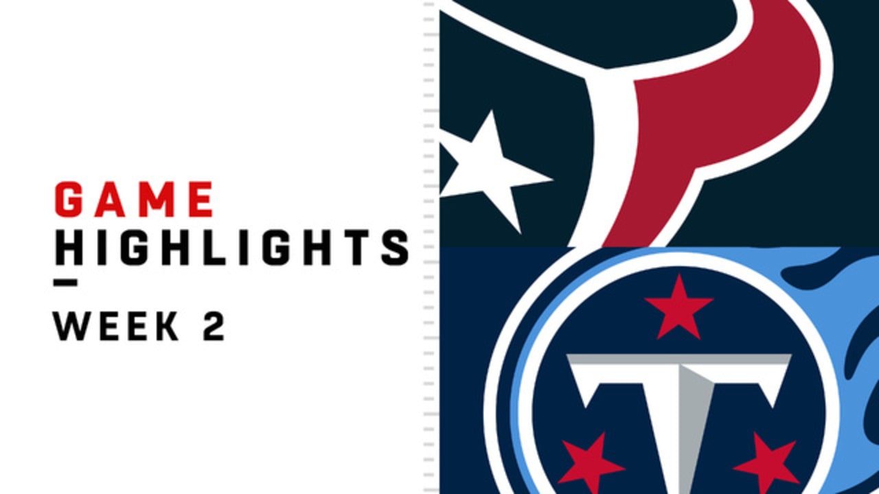 Tennessee Titans vs Houston Texans video highlights, game score