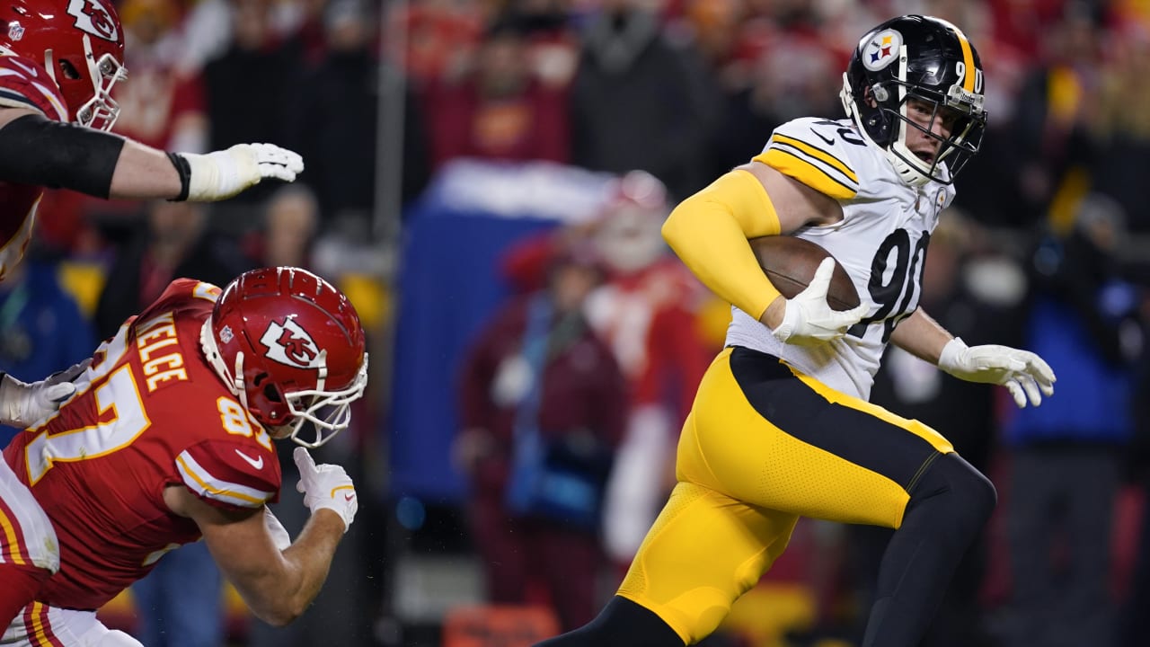 T.J. Watt sets Steelers sacks record, wins game with touchdown