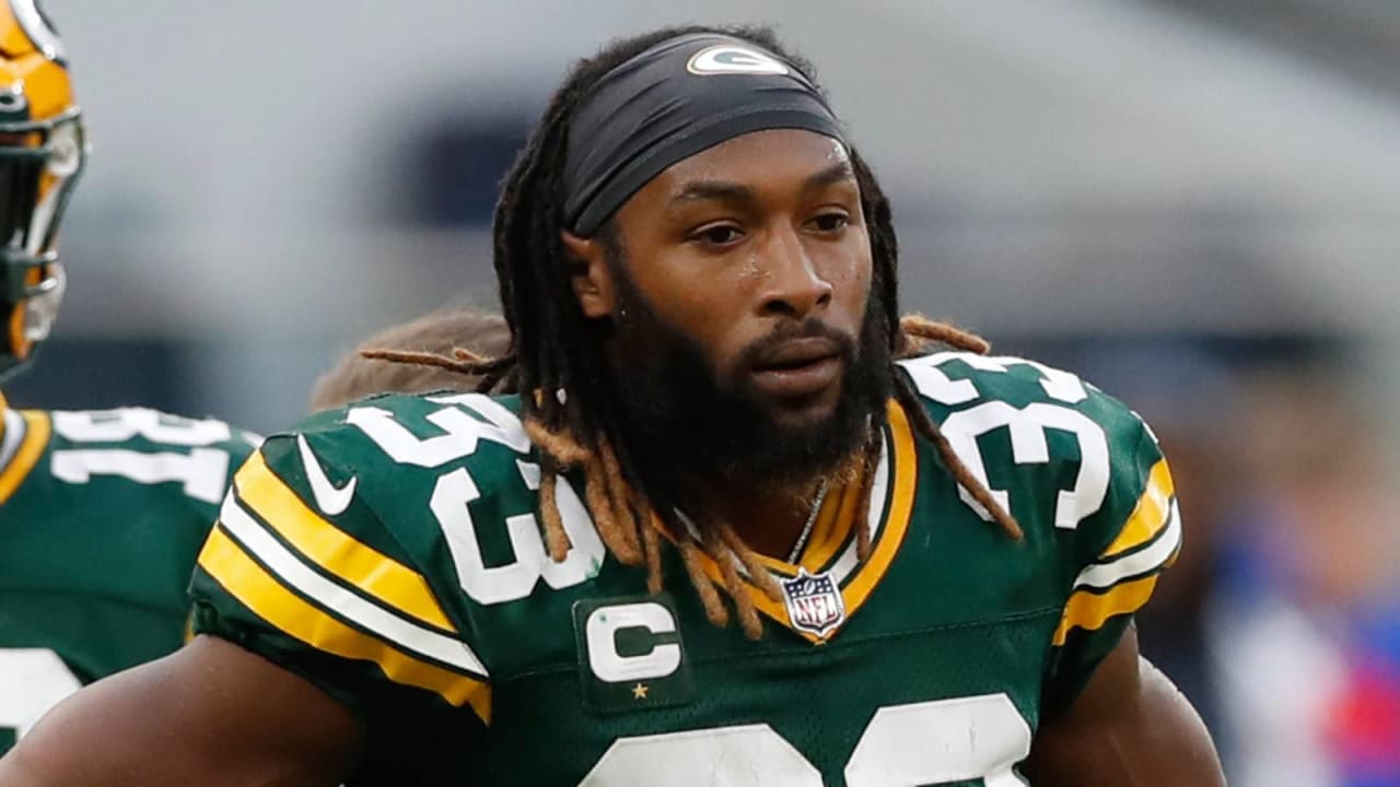 Aaron Jones: Running back agrees four-year deal to stay with Green Bay  Packers, NFL News