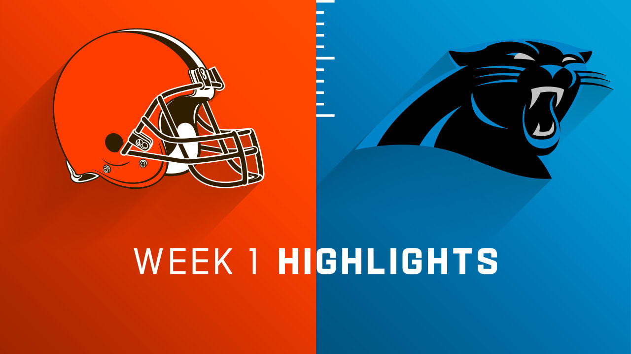 Panthers vs. Browns: Week 1 NFL updates