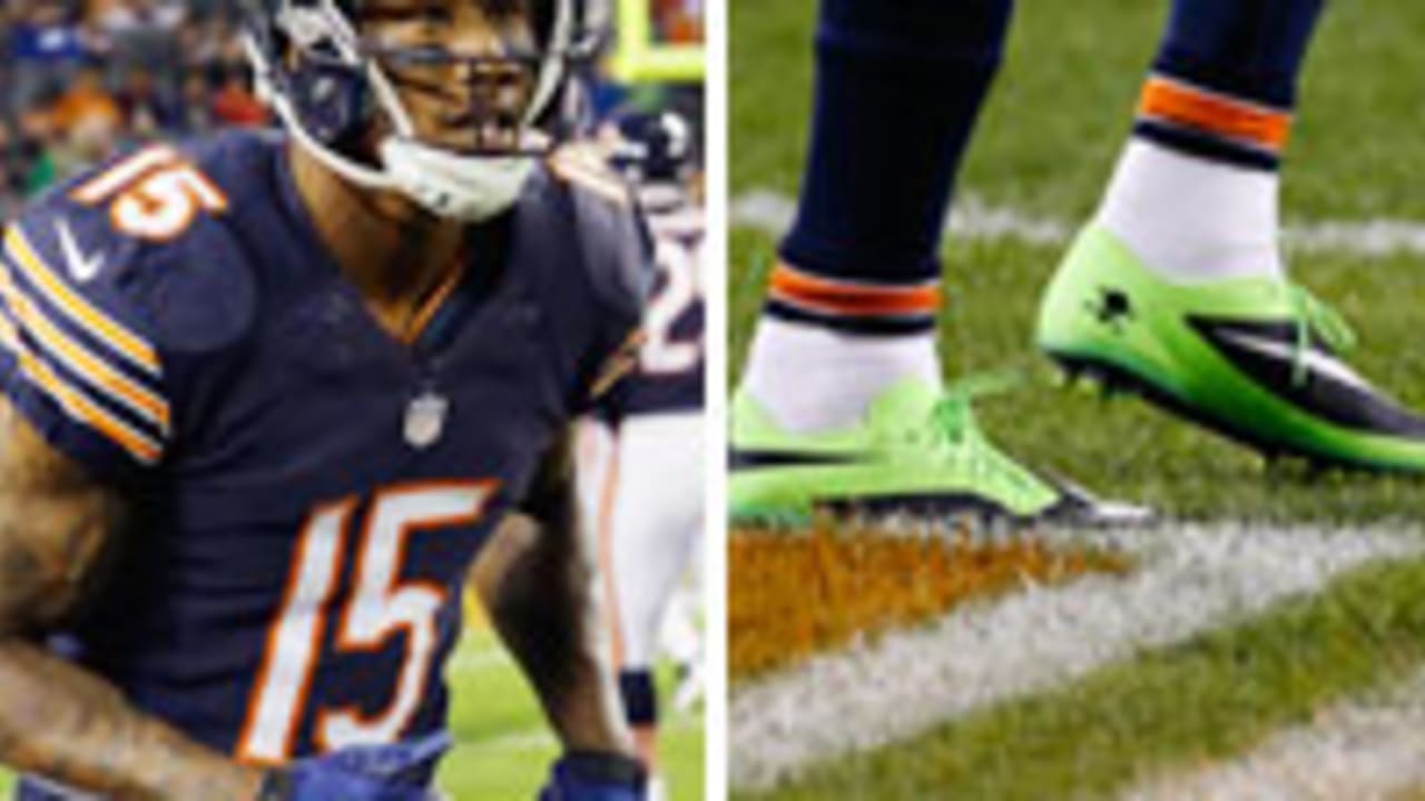 Bears WR Marshall fined $10,500 for green shoes - The San Diego  Union-Tribune