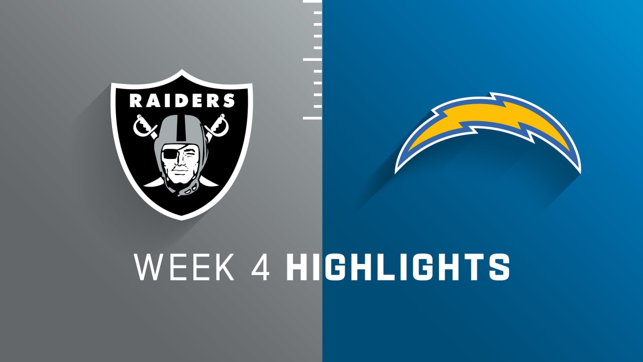 NFL Week 4 Game Recap: Los Angeles Chargers 24, Las Vegas Raiders