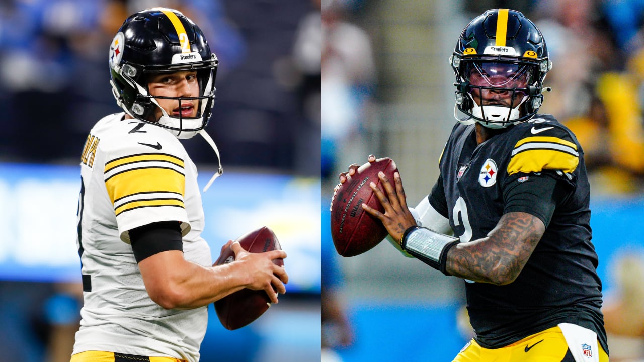 Mason Rudolph, Dwayne Haskins excited at prospect of competing to be Steelers' QB1 next season