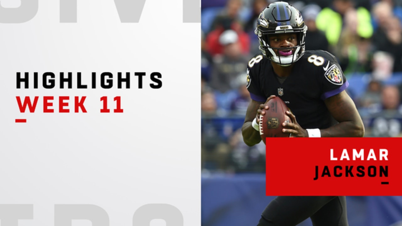 Best plays from Lamar Jackson's first NFL start | Week 11