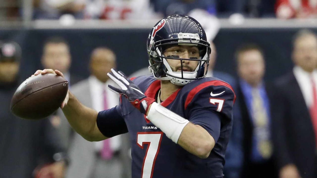 Houston Texans release veteran QB Brian Hoyer