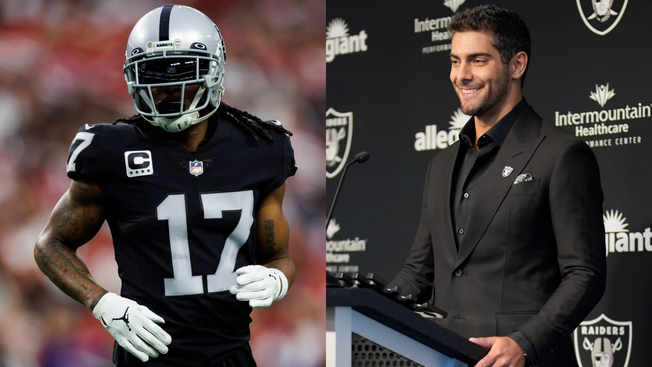 Raiders news: Davante Adams & Jimmy Garoppolo begin building