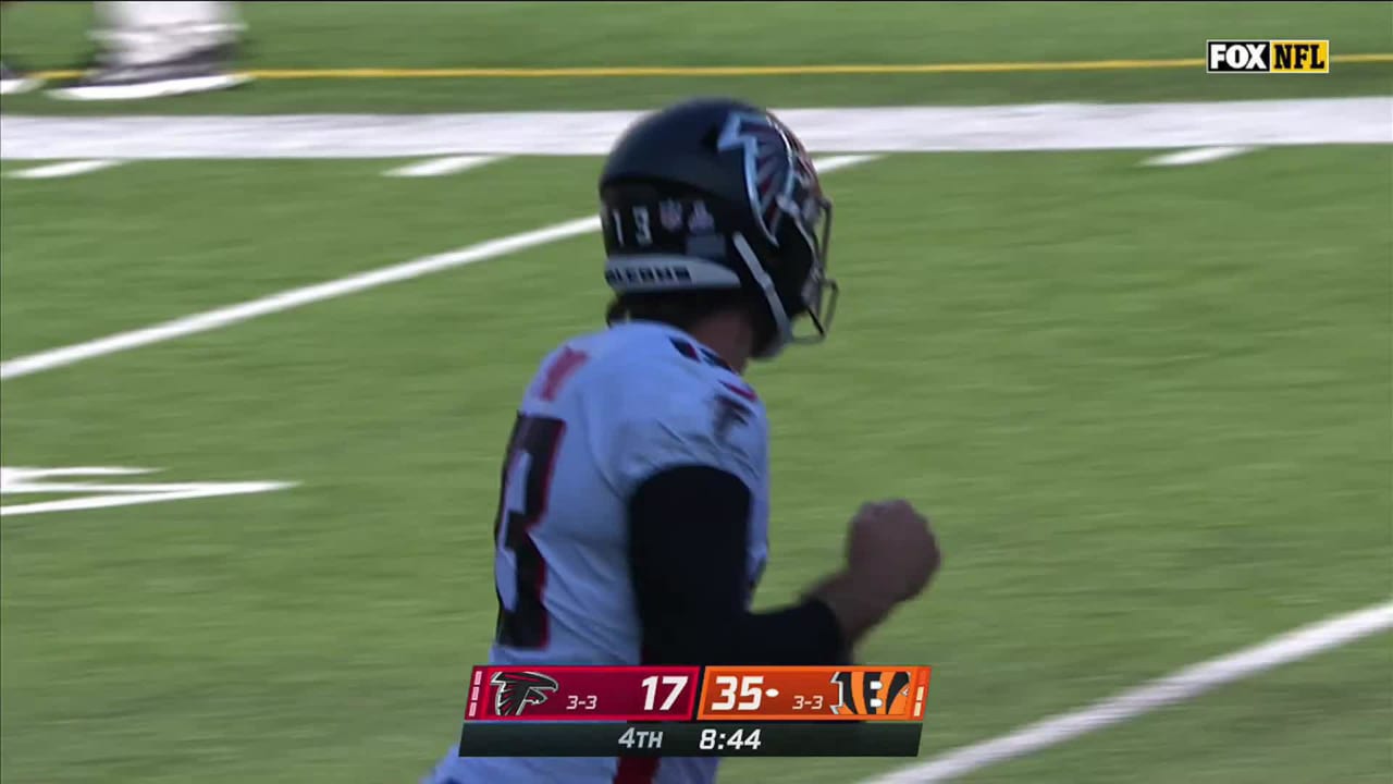 Atlanta Falcons 17-35 Cincinnati Bengals, NFL highlights