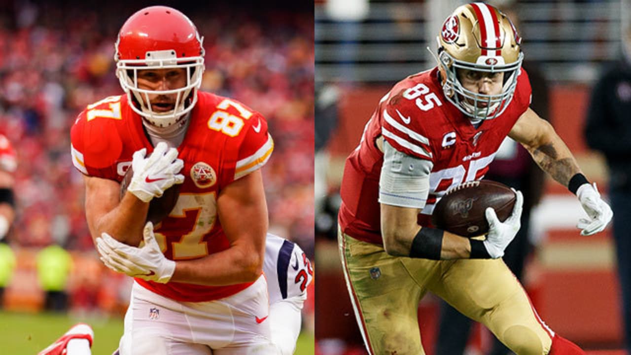 National Tight Ends Day: Travis Kelce faces George Kittle