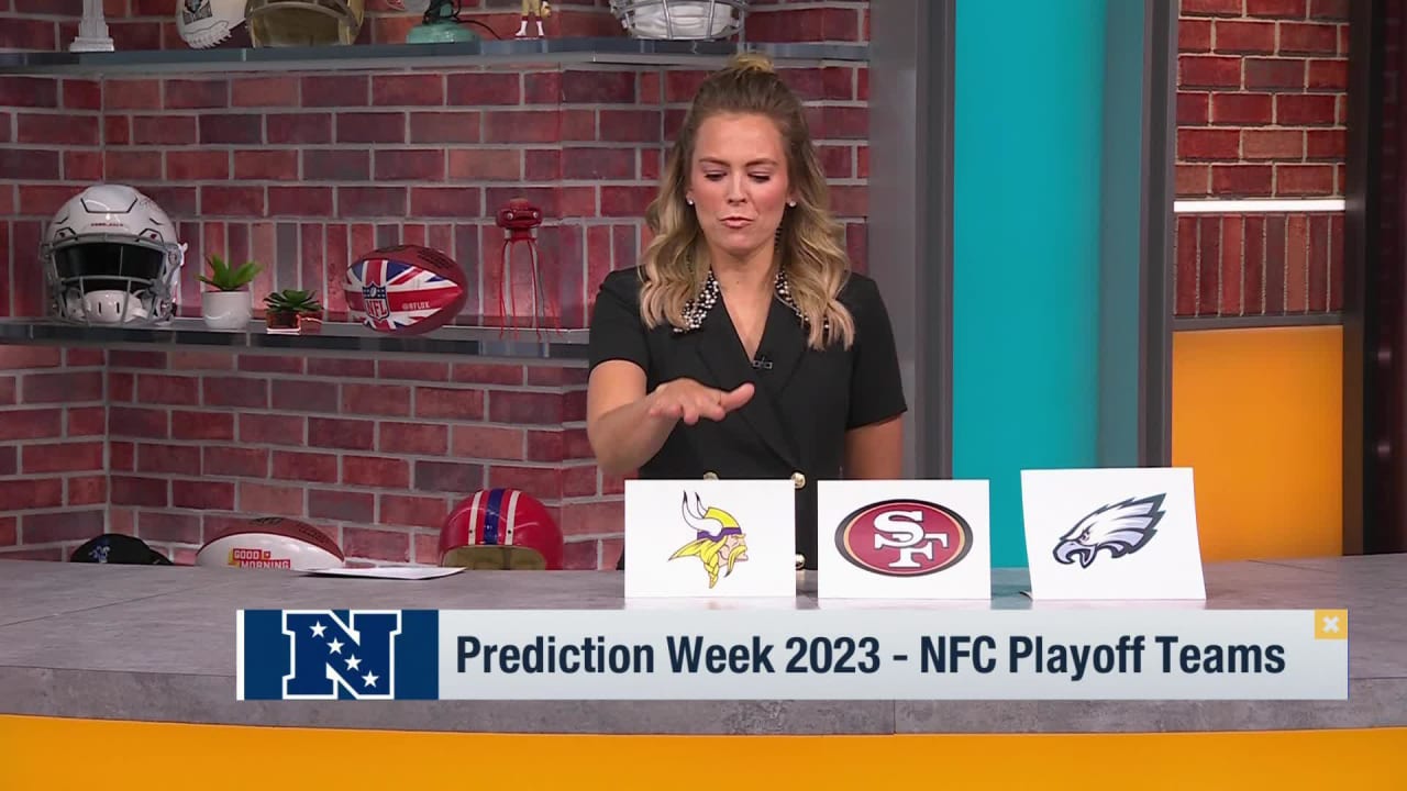 NFL Network's Jamie Erdahl predicts her NFC Playoff teams for 2023 season