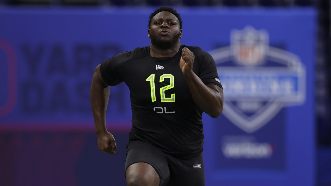 Throwback: Best of Ickey Ekwonu at the 2022 NFL Draft