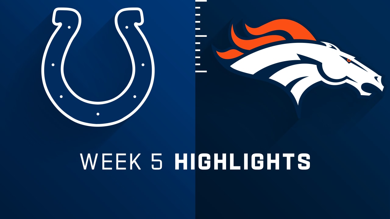Denver Broncos vs Indianapolis Colts: Thursday Night Football live