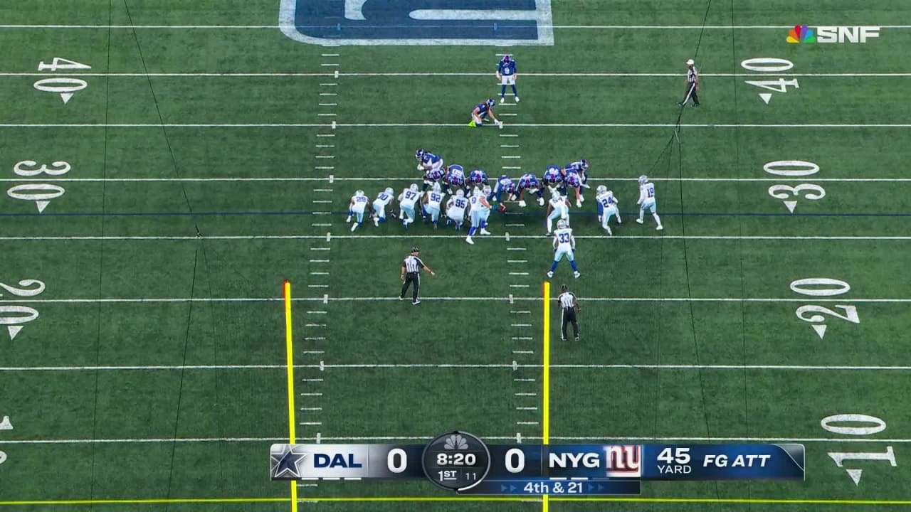 Dallas Cowboys' best defensive plays in shutout 'SNF' win vs. New York  Giants