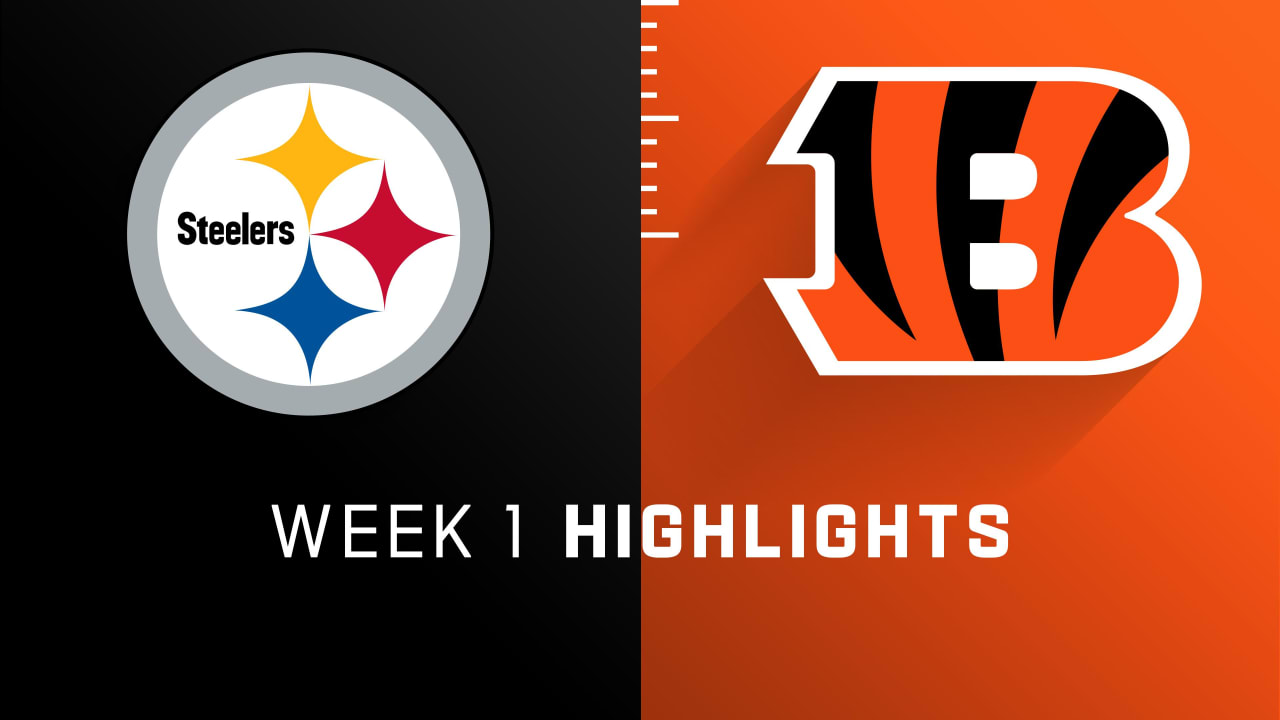 Pittsburgh Steelers vs. Cincinnati Bengals highlights Week 1